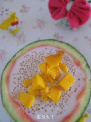 芒果西米露的做法