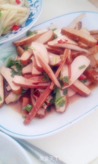 炒豆腐干的做法