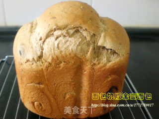 面包机版【全麦面包】的做法