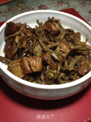 家乡的味道——干豇豆炖肉的做法