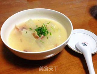 咸肉冬瓜汤的做法