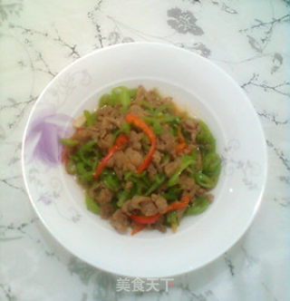 青椒肉丝的做法
