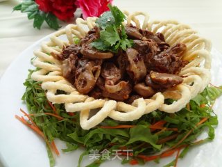 红油鸡心（附面条盛器制作）