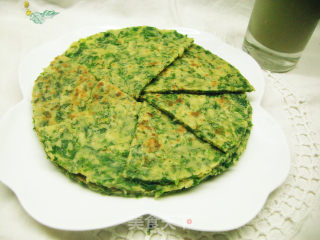 二合面芹菜煎饼—绿色健康美食的做法