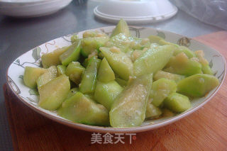 清清爽爽的-【蒜蓉丝瓜】的做法