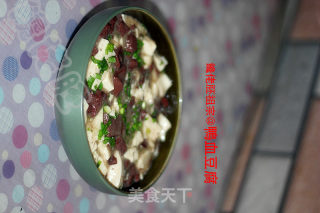 鸭血烩豆腐的做法