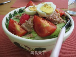 吞拿鱼沙拉——灵感来自于普罗旺斯