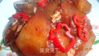 《家常菜》 红烧冬瓜的做法