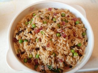 菇香酱油炒饭