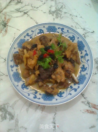 清炒土公鸡的做法