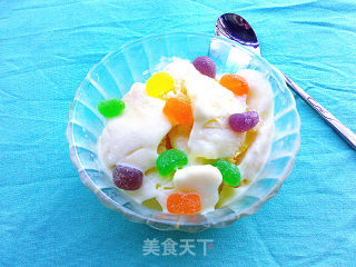 傻瓜版棉花糖雪糕的做法