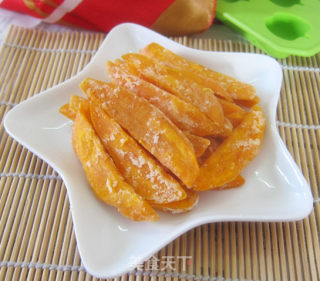金黄香酥原汁原味的【地瓜条】的做法