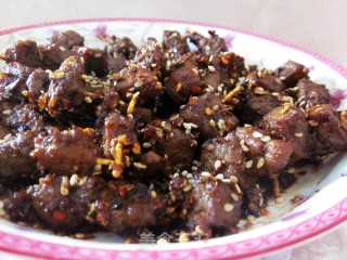 麻辣牙签牛肉的做法