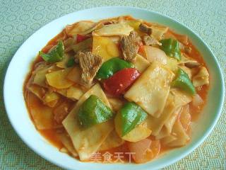 炒面片——新疆味道的做法