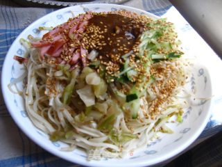 夏日凉拌面的做法
