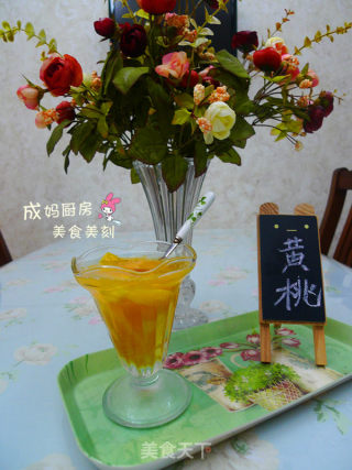 自制黄桃罐头的做法