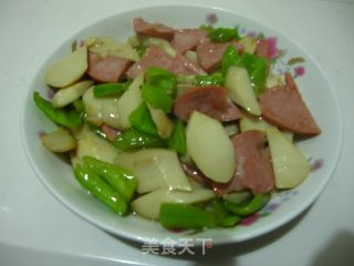 [快手菜]——健康少油烧杏鲍菇的做法