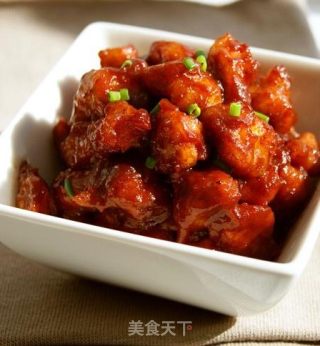 酸酸甜甜樱桃肉的做法
