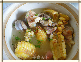 黄豆玉米炖蹄髈的做法