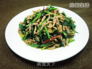 韭菜炒肉丝的做法