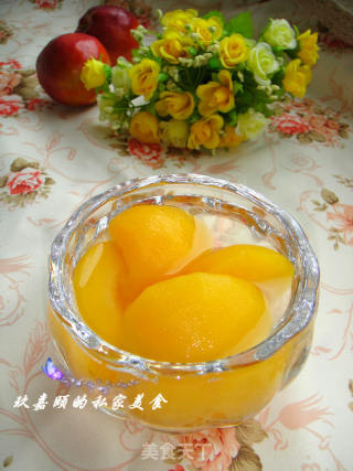 糖水黄桃罐头