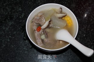 砂锅冬瓜排骨鸡肉汤的做法