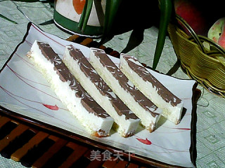 可可大理石芝士条的做法