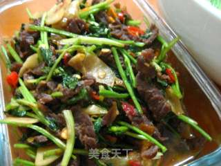 野山椒牛肉丝的做法