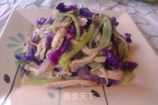 香辣鸡丝的做法