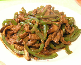 青椒肉丝的做法