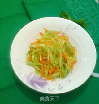 南瓜胡萝卜丝的做法