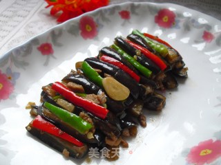 酱烧茄条的做法
