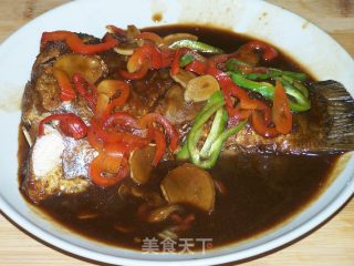 家常烧鲢鱼（用其他类似的鱼也行）的做法
