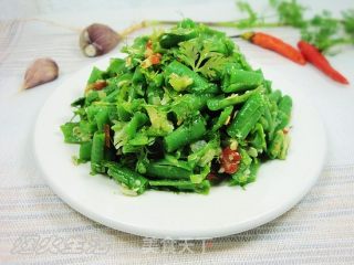 不一样的烹饪方式——无油舂豇豆的做法