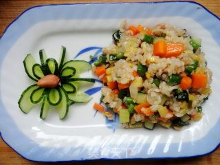 营养又美味的八丁炒饭的做法