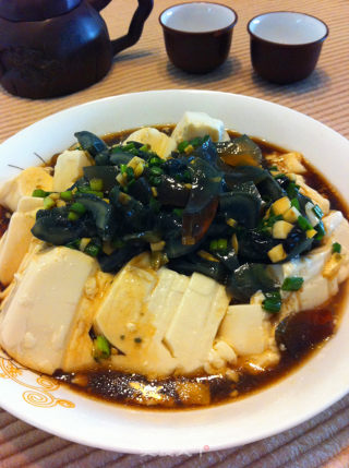 皮蛋拌豆腐的做法
