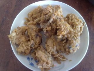 超简单美味的、酥皮炸鸡的做法