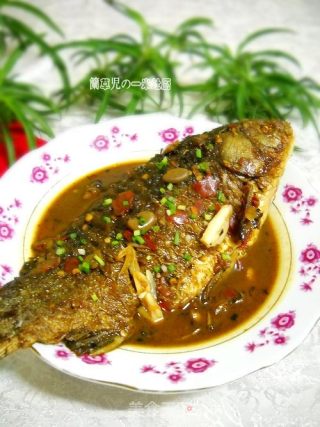 辣烧豆瓣鲫鱼的做法
