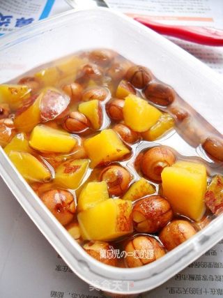 番薯冰糖红莲子的做法