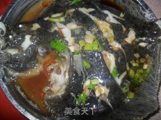 清蒸多宝鱼的做法