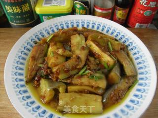 六月鲜豆瓣酱烧茄子的做法