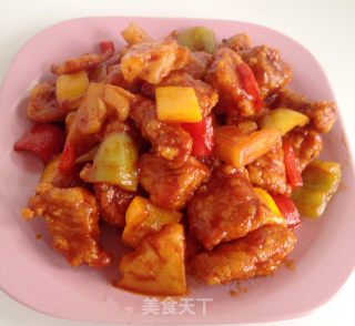 菠萝咕噜肉的做法