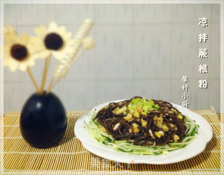 凉拌蕨根粉的做法