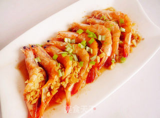 蒜蓉开背虾的做法