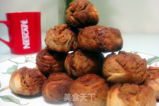 一口一个停不了-【迷你糖火烧】的做法