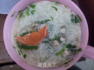 海鲜线面