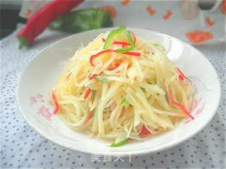 凉拌土豆丝的做法