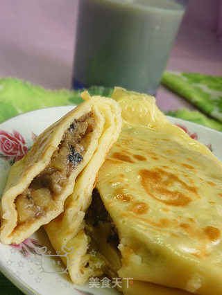 苹果煎饼的做法
