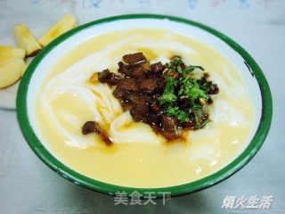 豌豆汤米粉的做法