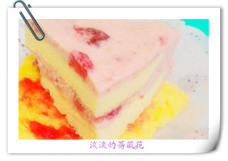 DIY慕斯蛋糕-----女儿的生日礼物的做法